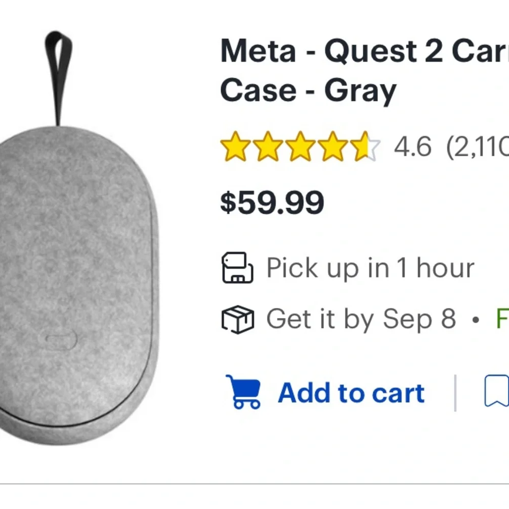 Oculus Quest 2 with accessories